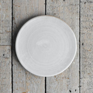 Round Serving Platter - Large Snow White